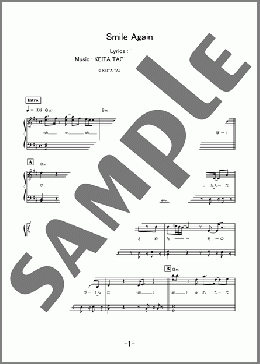 Smile Again(BE:FIRST) 楽譜 ピアノ（ソロ） ダウンロード
